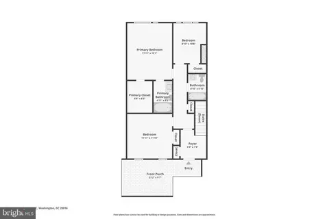 Floorplan - 3203 Sutton Pl NW #C, Washington, DC 20016 photo 1 of 3