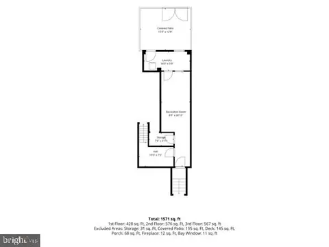 Floorplan - 223 Douglas St NE, Washington, DC 20002 photo 1 of 4