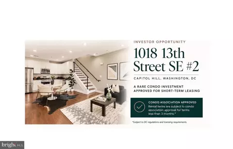 1018 13th St SE #2, Washington, DC 20003