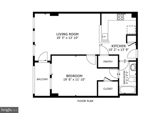 Floorplan - 915 E Street St NW #1202, Washington, DC 20004 photo 1 of 1