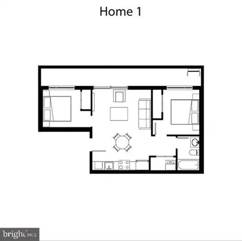 Floorplan - 2209 M St NE #1, Washington, DC 20002 photo 1 of 1