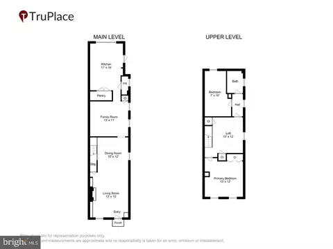 Floorplan - 514 13th St SE, Washington, DC 20003 photo 3 of 3