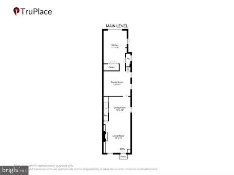 Floorplan - 514 13th St SE, Washington, DC 20003 photo 1 of 3