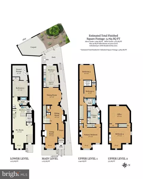 Floorplan - 117 11th St SE, Washington, DC 20003 photo 1 of 1