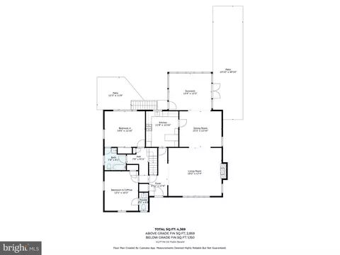 Floorplan - 4555 W Street St NW, Washington, DC 20007 photo 1 of 3