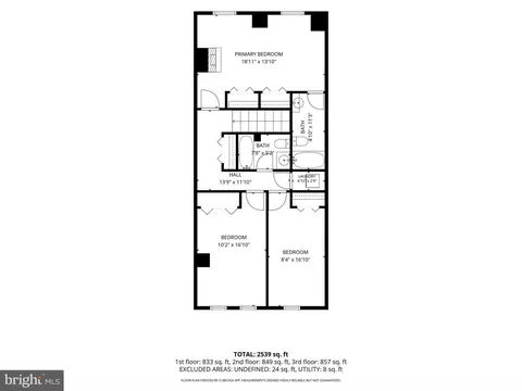 Floorplan - 1827 E Capitol St SE, Washington, DC 20003 photo 3 of 4