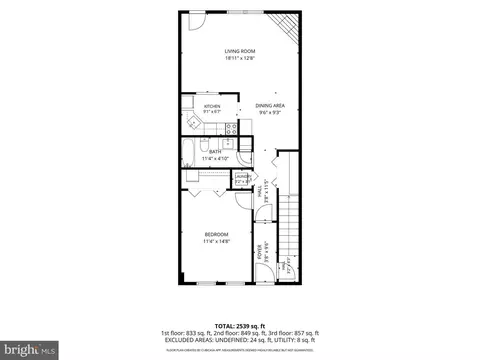 Floorplan - 1827 E Capitol St SE, Washington, DC 20003 photo 1 of 4