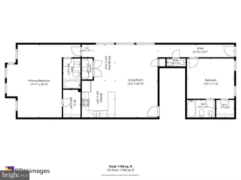 Floorplan - 920 15th St SE #D, Washington, DC 20003 photo 1 of 1