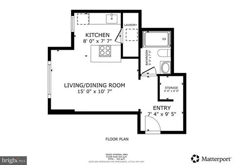 Floorplan - 610 3rd St SE #1, Washington, DC 20003 photo 1 of 1