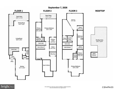 Floorplan - 1007 O St NW, Washington, DC 20001 photo 1 of 1