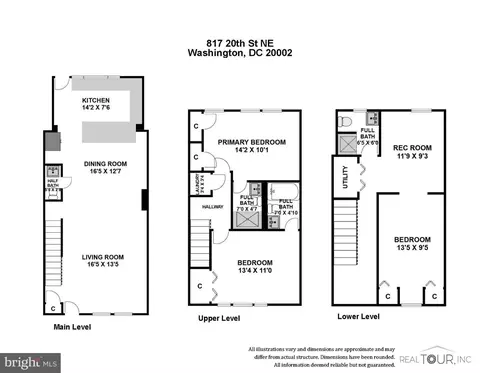 Floorplan - 817 20th St NE, Washington, DC 20002 photo 1 of 1