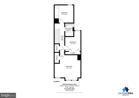 Floorplan - 1327 Emerald St NE, Washington, DC 20002 photo 2 of 3