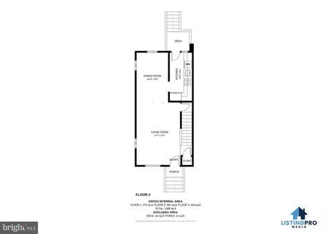 Floorplan - 1130 46th Pl SE, Washington, DC 20019 photo 2 of 4