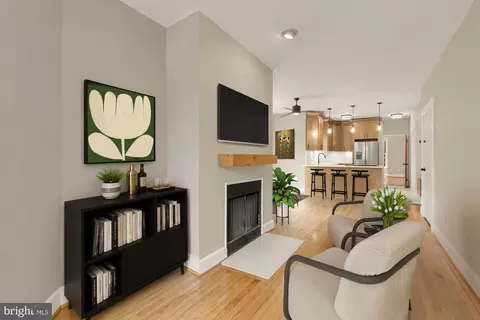 Living - 1447 E Capitol St SE #2, Washington, DC 20003 photo 9 of 12