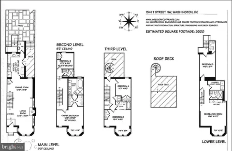 Floorplan - 1541 T St NW, Washington, DC 20009 photo 1 of 1