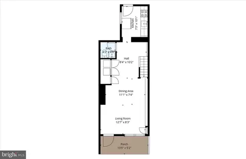 Floorplan - 633 18th St NE, Washington, DC 20002 photo 3 of 3