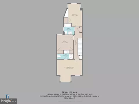 Floorplan - 104 13th St NE, Washington, DC 20002 photo 3 of 4