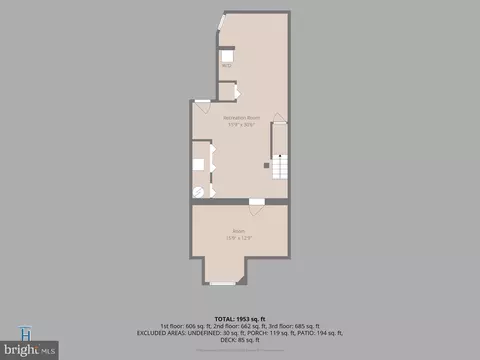 Floorplan - 104 13th St NE, Washington, DC 20002 photo 4 of 4
