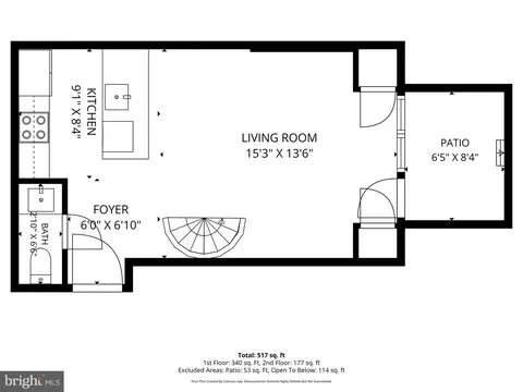 Floorplan - 2105 M St NE #2, Washington, DC 20002 photo 1 of 3