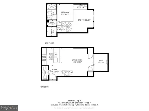 Floorplan - 2105 M St NE #2, Washington, DC 20002 photo 3 of 3