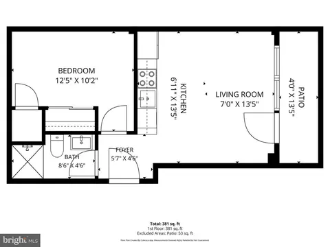 Floorplan - 2105 M St NE #4, Washington, DC 20002 photo 1 of 1