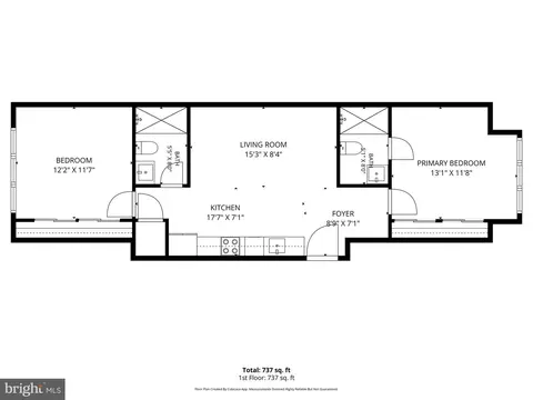 Floorplan - 2105 M St NE #8, Washington, DC 20002 photo 1 of 1