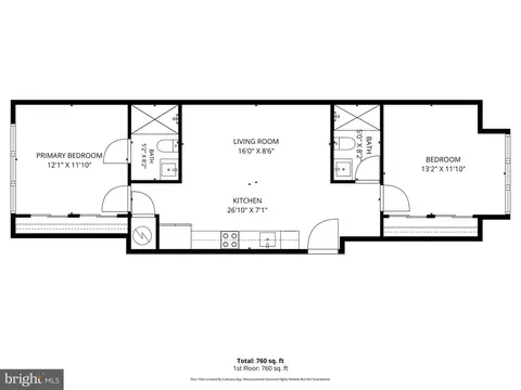 Floorplan - 2105 M St NE #10, Washington, DC 20002 photo 1 of 1