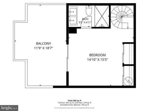 Floorplan - 2105 M St NE #PH1, Washington, DC 20002 photo 2 of 3
