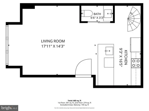 Floorplan - 2105 M St NE #PH1, Washington, DC 20002 photo 1 of 3