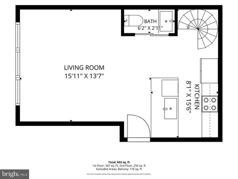 Floorplan - 2105 M St NE #PH3, Washington, DC 20002 photo 1 of 3