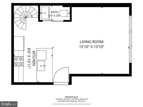 Floorplan - 2105 M St NE #PH4, Washington, DC 20002 photo 1 of 3