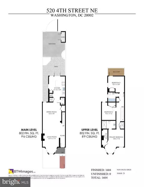 Floorplan - 520 4th St NE, Washington, DC 20002 photo 3 of 3