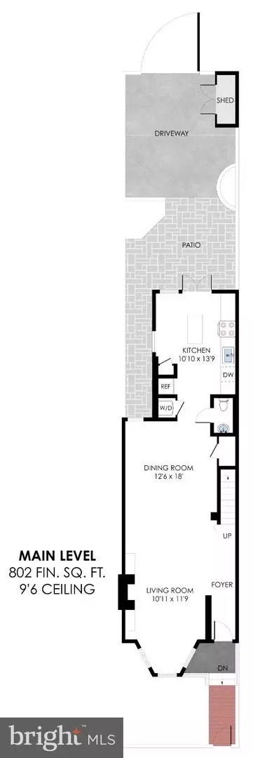 Floorplan - 520 4th St NE, Washington, DC 20002 photo 1 of 3