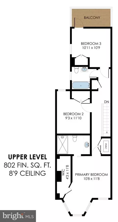 Floorplan - 520 4th St NE, Washington, DC 20002 photo 2 of 3