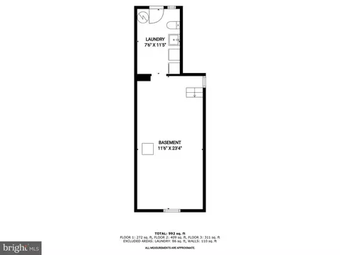 Floorplan - 1648 Kramer St NE, Washington, DC 20002 photo 3 of 4