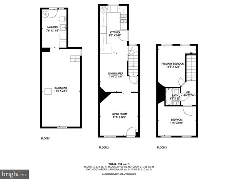 Floorplan - 1648 Kramer St NE, Washington, DC 20002 photo 4 of 4
