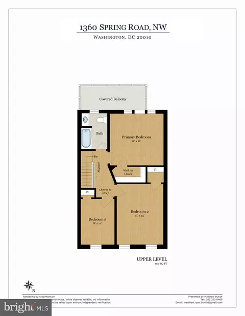 Floorplan - 1360 Spring Rd NW, Washington, DC 20010 photo 2 of 4