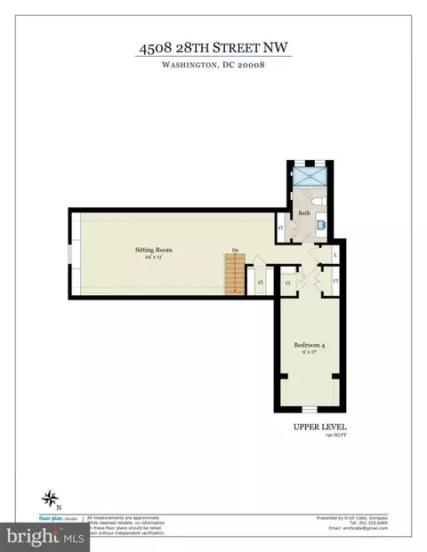 Floorplan - 4508 28th NW, Washington, DC 20008 photo 4 of 4