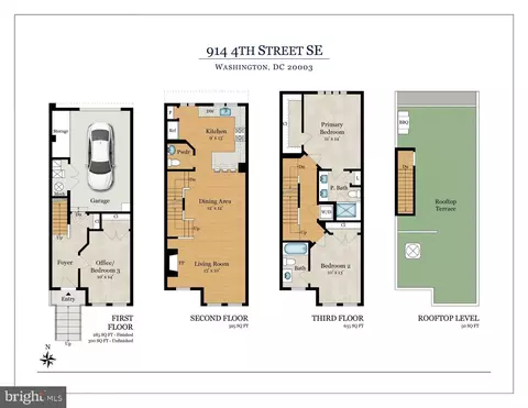 Floorplan - 914 4th St SE, Washington, DC 20003 photo 1 of 1