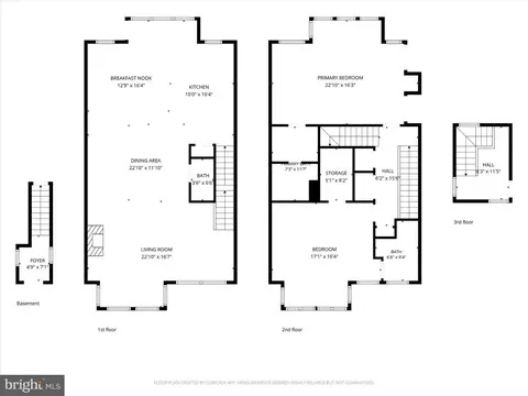 Floorplan - 1333 Constitution Ave NE #B, Washington, DC 20002 photo 4 of 4