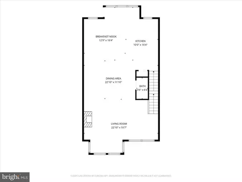 Floorplan - 1333 Constitution Ave NE #B, Washington, DC 20002 photo 2 of 4