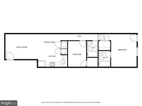 Floorplan - 1013 17th Pl NE #2, Washington, DC 20002 photo 1 of 1