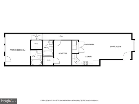 Floorplan - 1013 17th Pl NE #5, Washington, DC 20002 photo 1 of 1