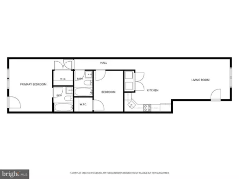 Floorplan - 1013 17th Pl NE #7, Washington, DC 20002 photo 1 of 1