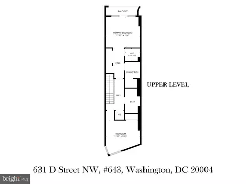 Floorplan - 631 D St NW #643, Washington, DC 20004 photo 2 of 3