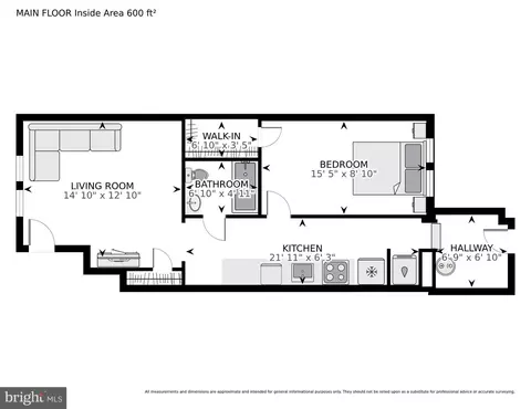Floorplan - 1643 Montello Ave NE #1, Washington, DC 20002 photo 1 of 1