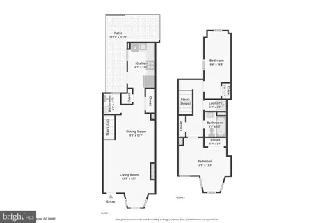 Floorplan - 813 12th St NE, Washington, DC 20002 photo 1 of 3