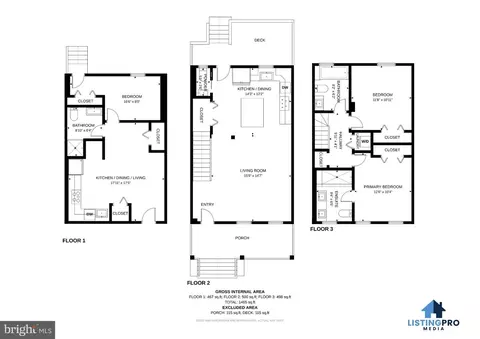 Floorplan - 907 L St NE, Washington, DC 20002 photo 1 of 1