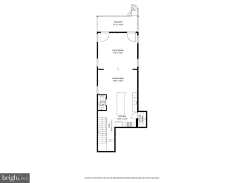 Floorplan - 1151 Oates St NE #3, Washington, DC 20002 photo 3 of 4