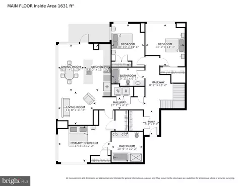 Floorplan - 45 Sutton Sq SW #PH01, Washington, DC 20024 photo 2 of 3